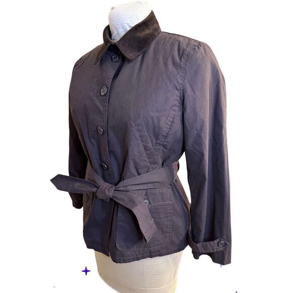 Lauren Ralph Lauren Women’s Utility Barn Jacket Corduroy Sz LP - Picture 5 of 10